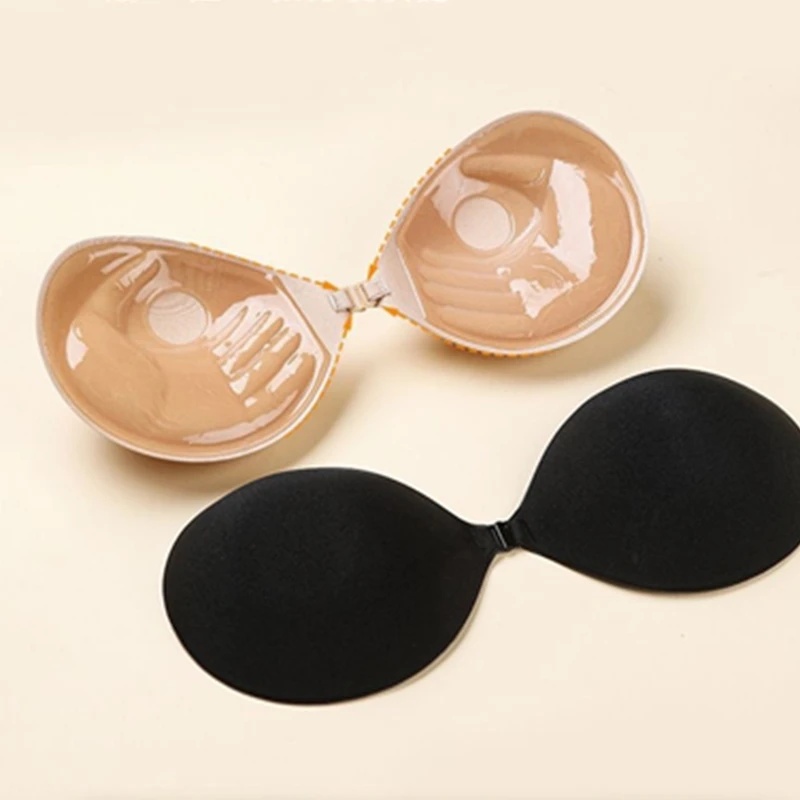 3cm Lift Silicone Adhesive Bra - Push Up Bra Padded ulasan dan harga